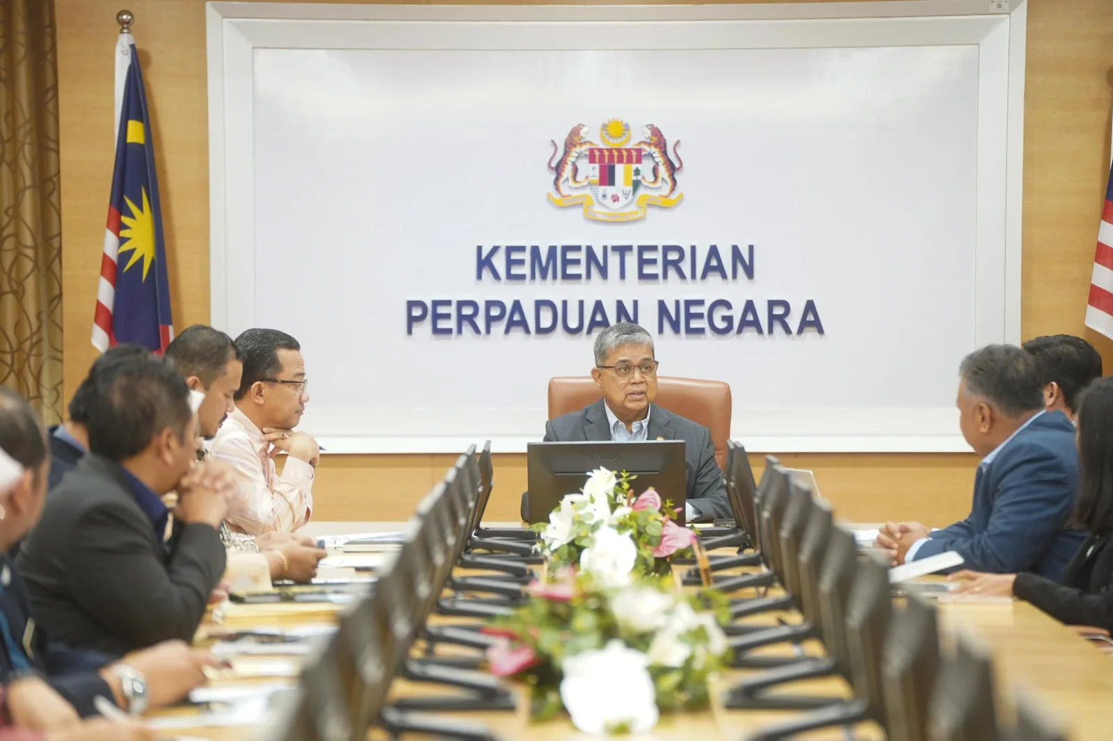 Sesi perbincangan rasmi antara Persatuan Siam Malaysia dengan Kementerian Perpaduan Negara