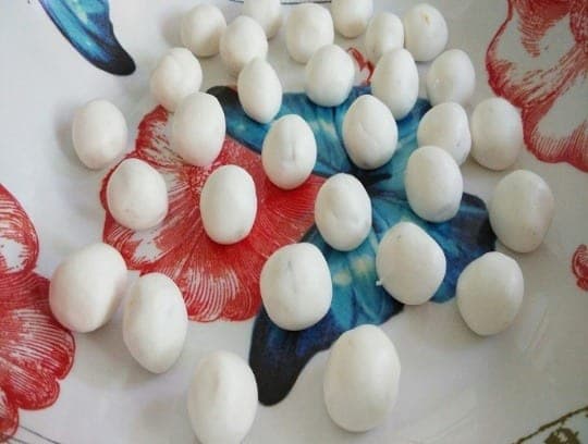Bebola Onde-onde yang telah dibentuk.