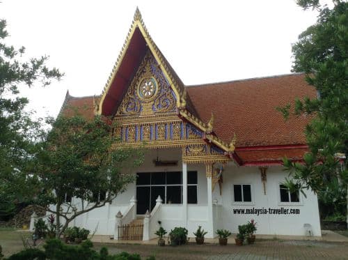 Main hall of Wat Koh Wanararm, Bukit Putih, Langkawi, Kedah