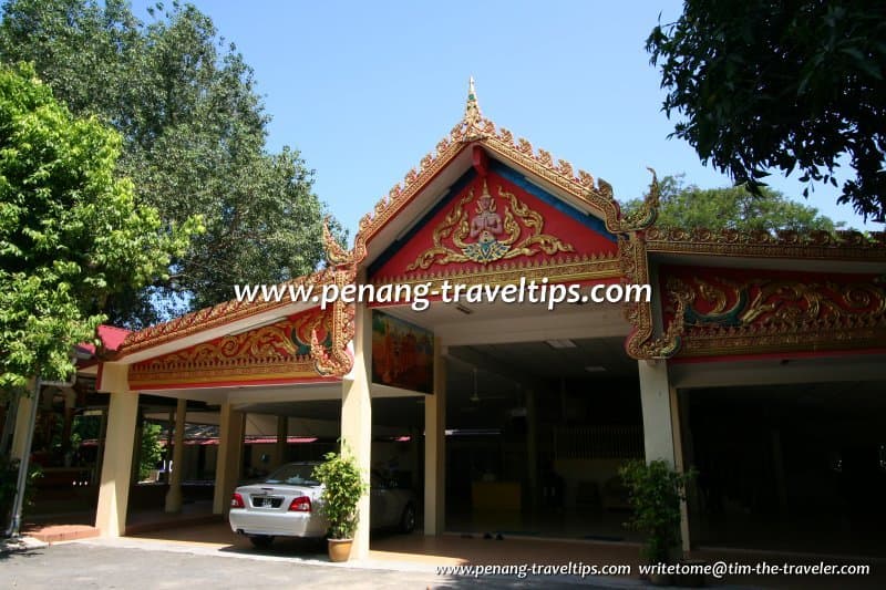 Main entrance of Wat Pinbang-Onn Nai (Inner Sanctuary/Wat Nai), Green Lane, George Town, Penang