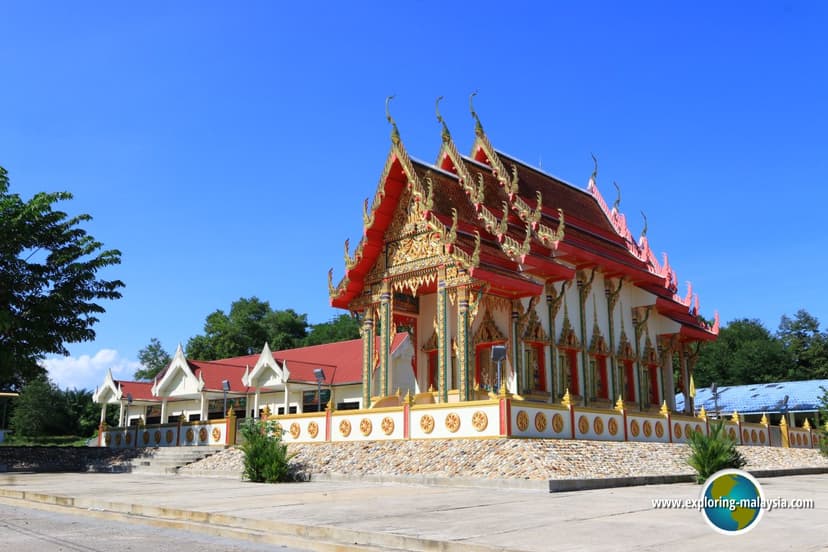 Main hall of Wat Thamkhiriwong, Padang Pusing, Pendang, Kedah